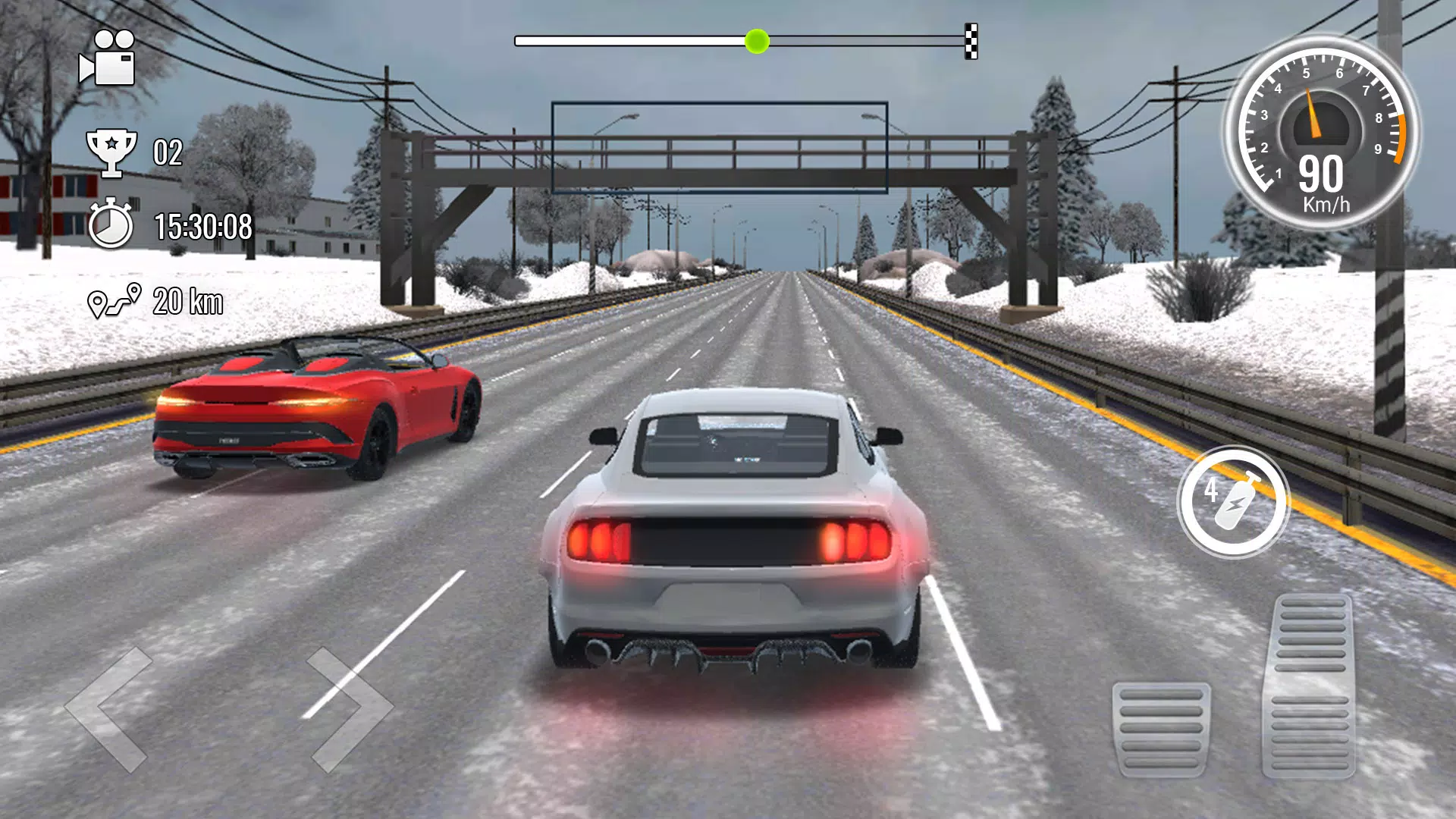 Traffic Car Driving Game 螢幕截圖 2