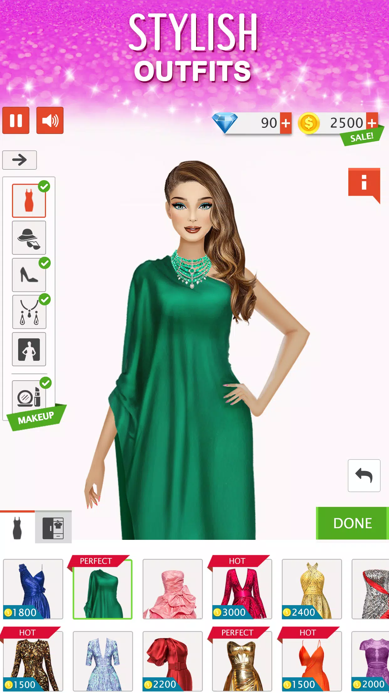 Fashion Stylist: Dress Up Game স্ক্রিনশট 1