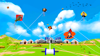 Osman Gazi kite flying 3d game ဖန်သားပြင်ဓာတ်ပုံ 2