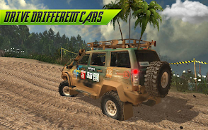 Offroad Jeep Driving Simulator ภาพหน้าจอ 1