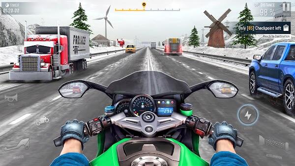 Schermata BRR: Moto Bike Racing Game 3D 1