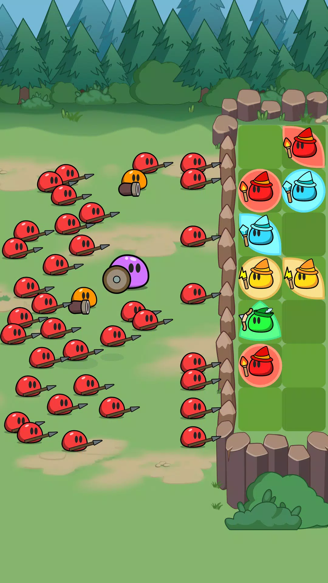 Slime Rush TD Captura de tela 3
