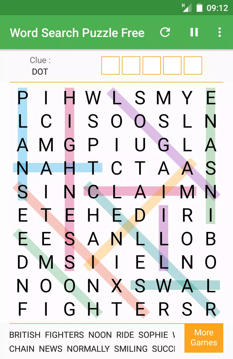 Word Search - Word Puzzle Game 螢幕截圖 2