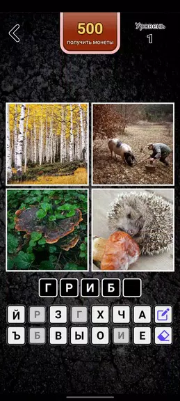 4 картинки - Угадай слово Captura de tela 0