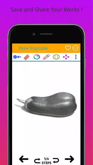 How to Draw Real Vegetables スクリーンショット 2