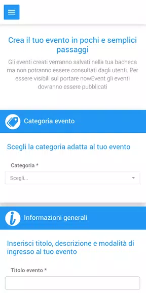 nowEvent - L’app a misura di evento Скриншот 3