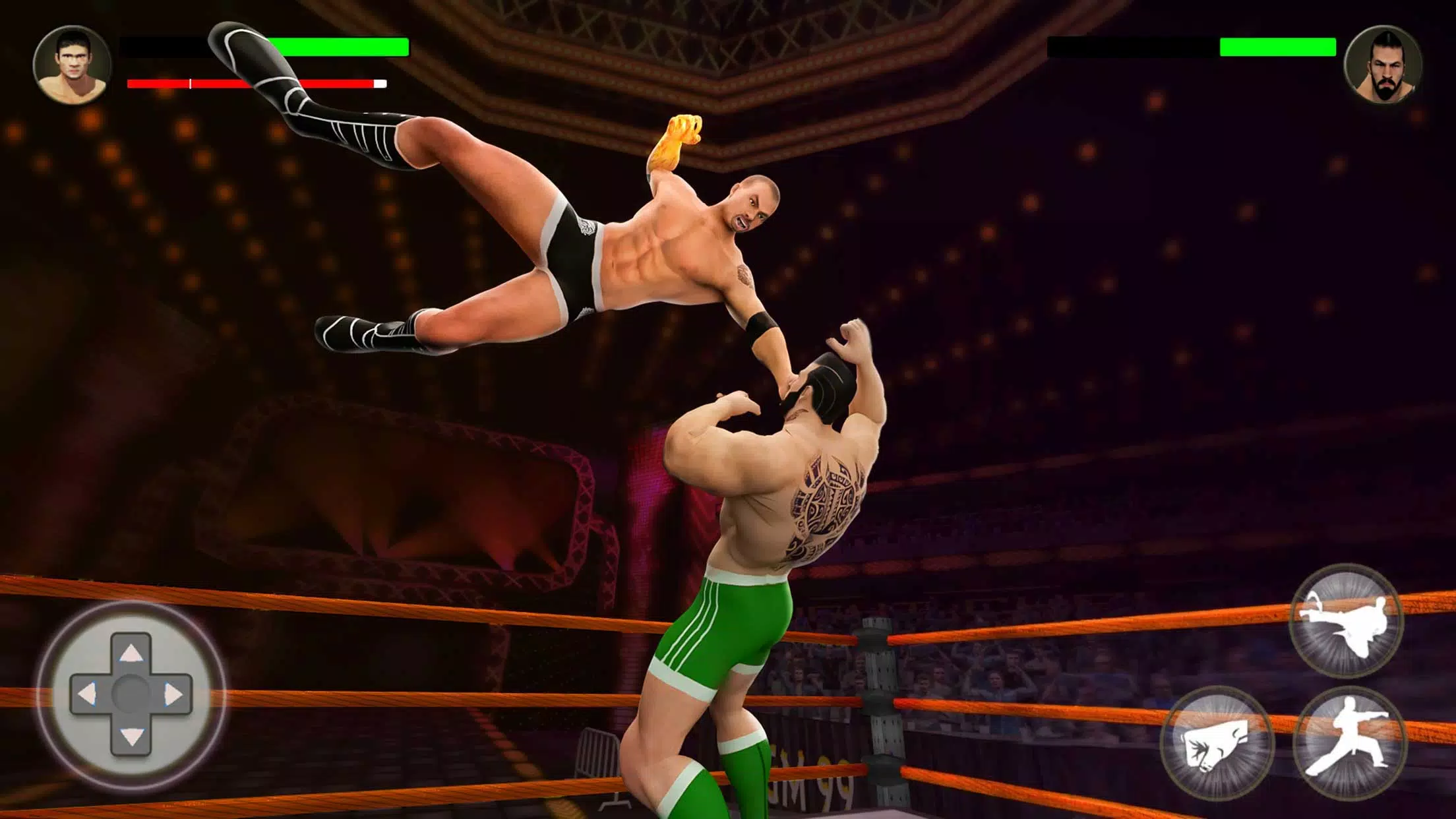 PRO Wrestling Fighting Game Скриншот 0