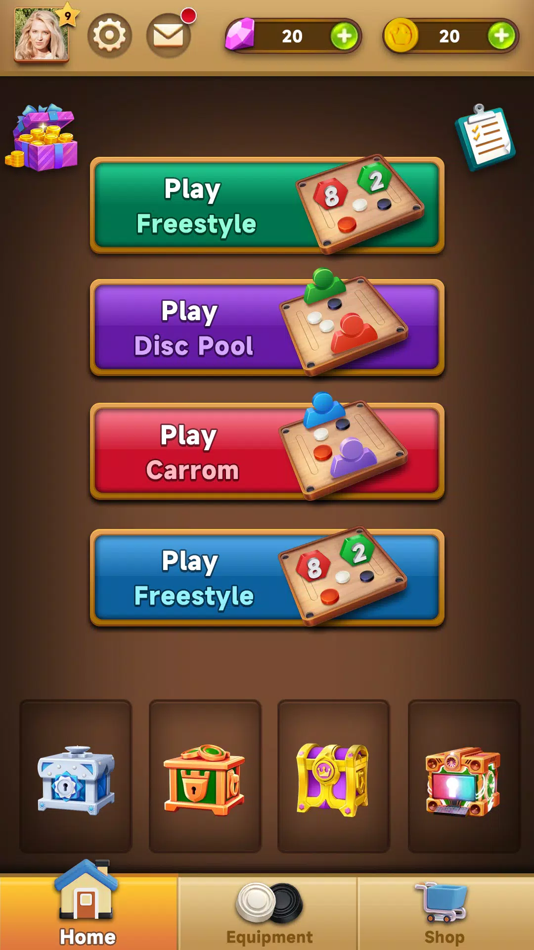 Carrom Master Captura de pantalla 3