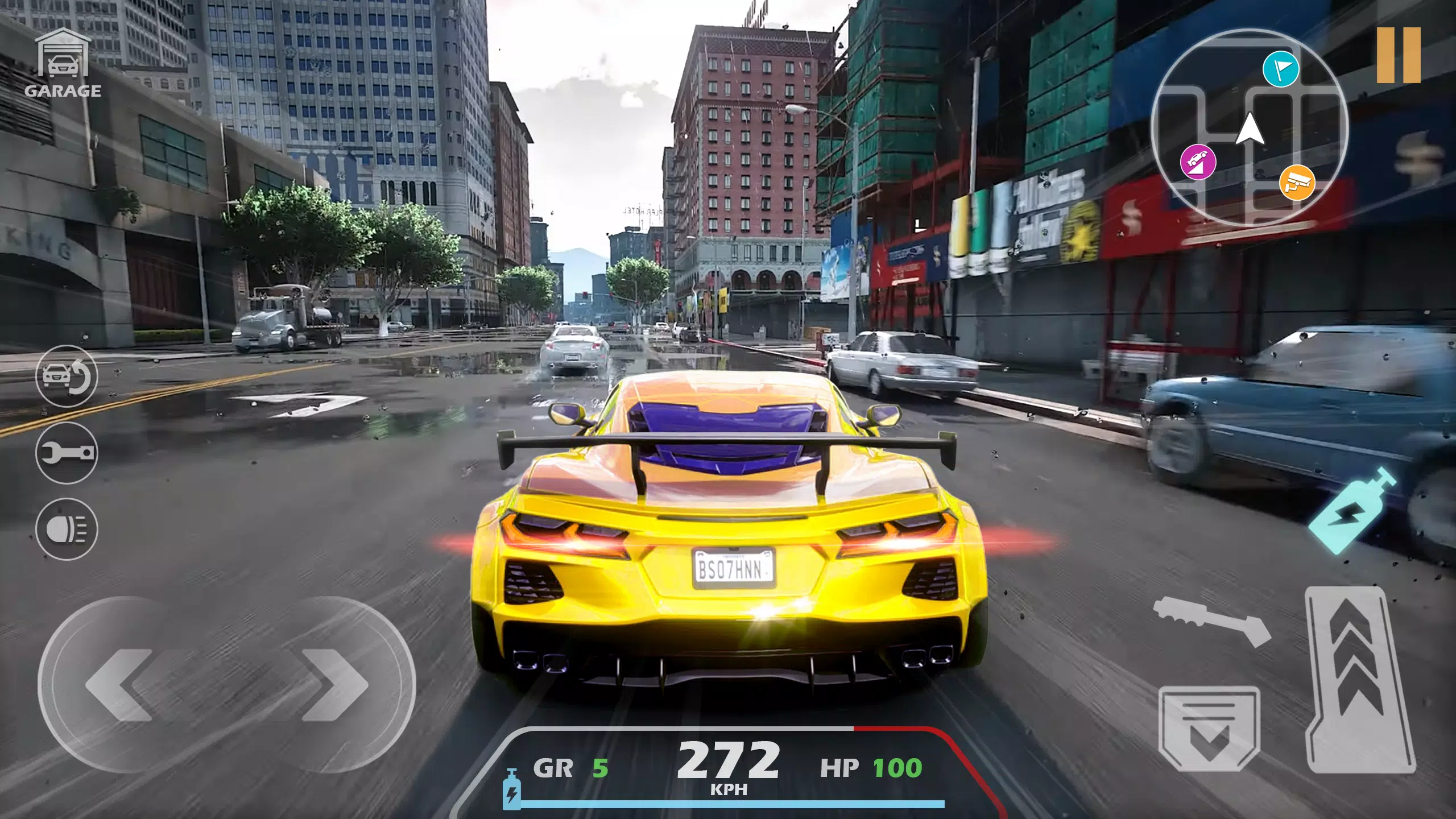 Schermata Real Car Racing: 3D City Drive 1