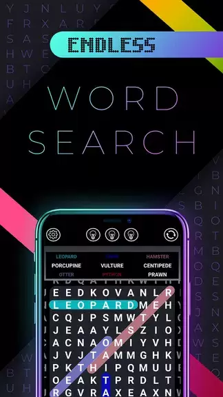 Endless Word Search Schermafbeelding 0