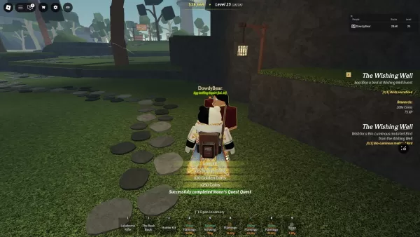 Moon offering quest in Beaks