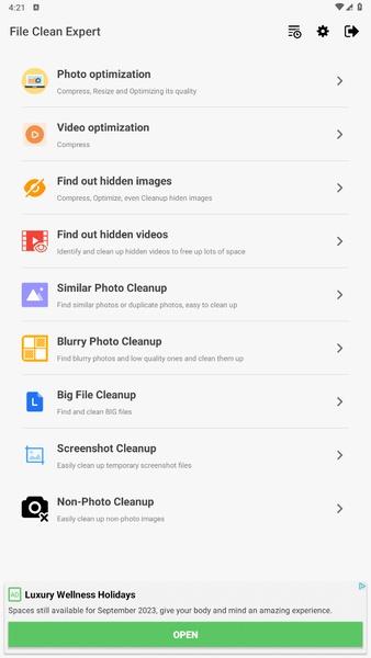 File Cleanup Expert स्क्रीनशॉट 0