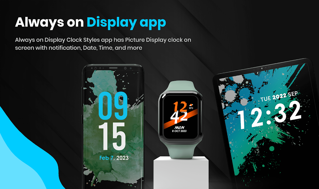 Always On Display Super amoled Captura de pantalla 3