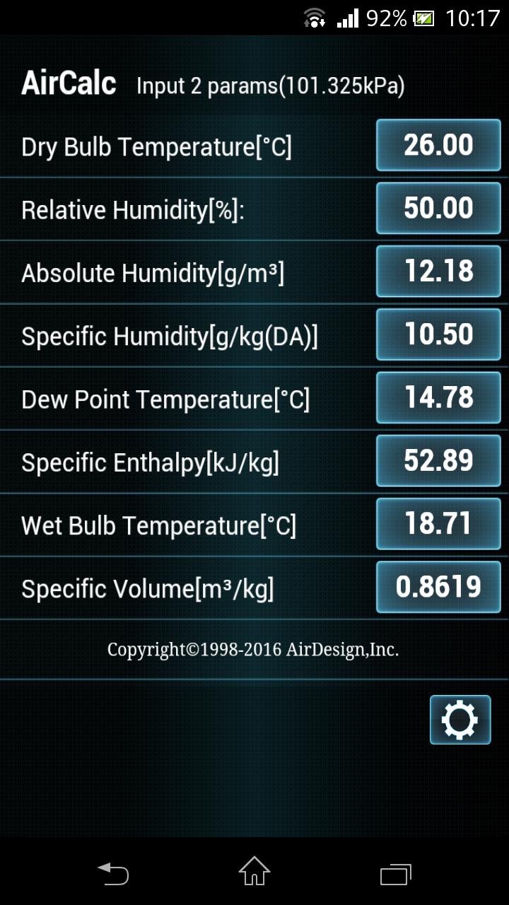 Schermata AirCalc for Android 0