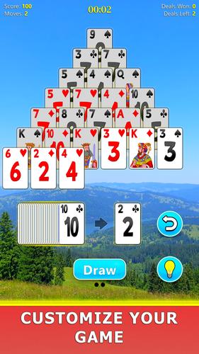 Pyramid Solitaire Mobile 螢幕截圖 1