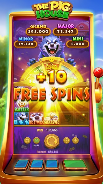 Schermata The Pig House Slot-TaDa Games 1