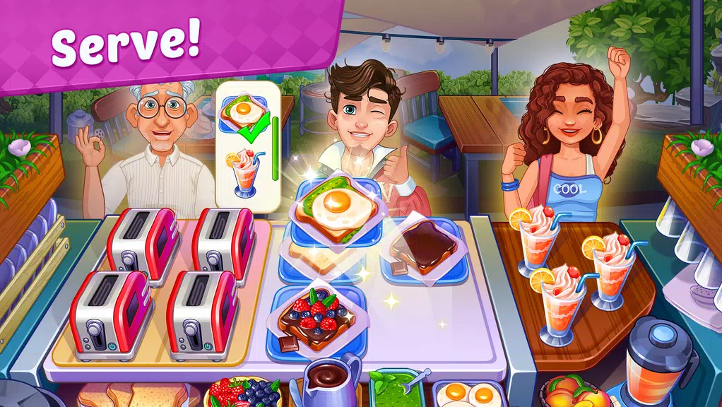 My Cafe Shop : Cooking Games Schermafbeelding 2