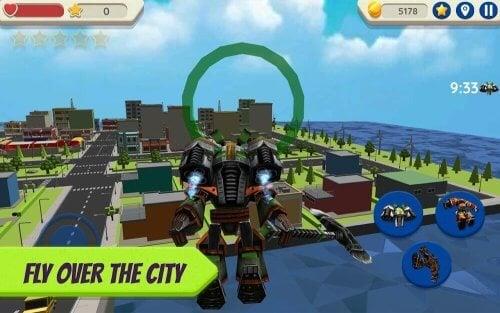 Robot Hero: City Simulator 3D स्क्रीनशॉट 3