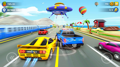 Mini Car Racing Game Offline ภาพหน้าจอ 0