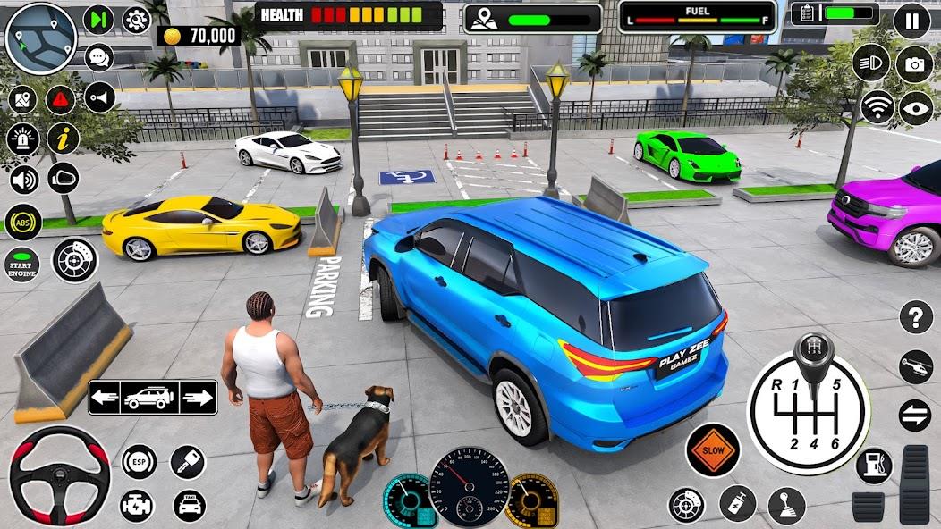 Parking Car Driving School Sim Mod Ảnh chụp màn hình 0