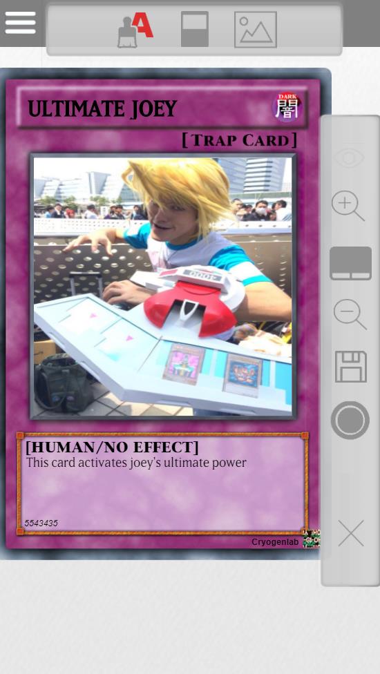 Yugioh Card Maker Tangkapan skrin 1