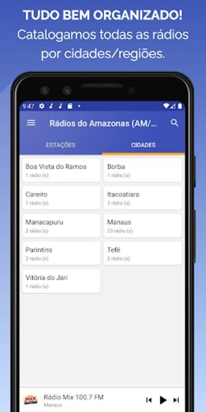 Rádios do Amazonas (AM/FM) স্ক্রিনশট 1