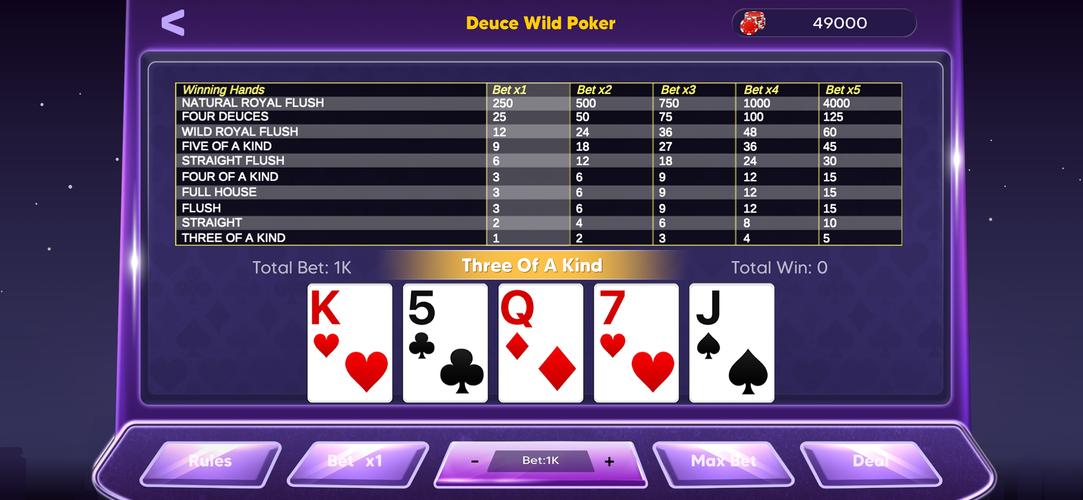 Video Poker Plus स्क्रीनशॉट 2