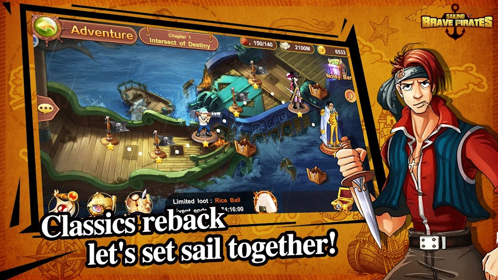 Brave Pirates: Sailing 스크린샷 3