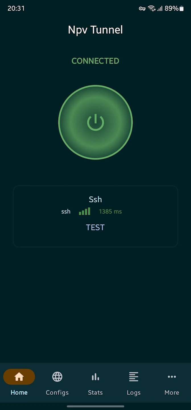 Npv Tunnel V2ray/Psiphon/SSH 螢幕截圖 0