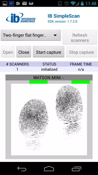 IBSimpleScan Tangkapan skrin 2