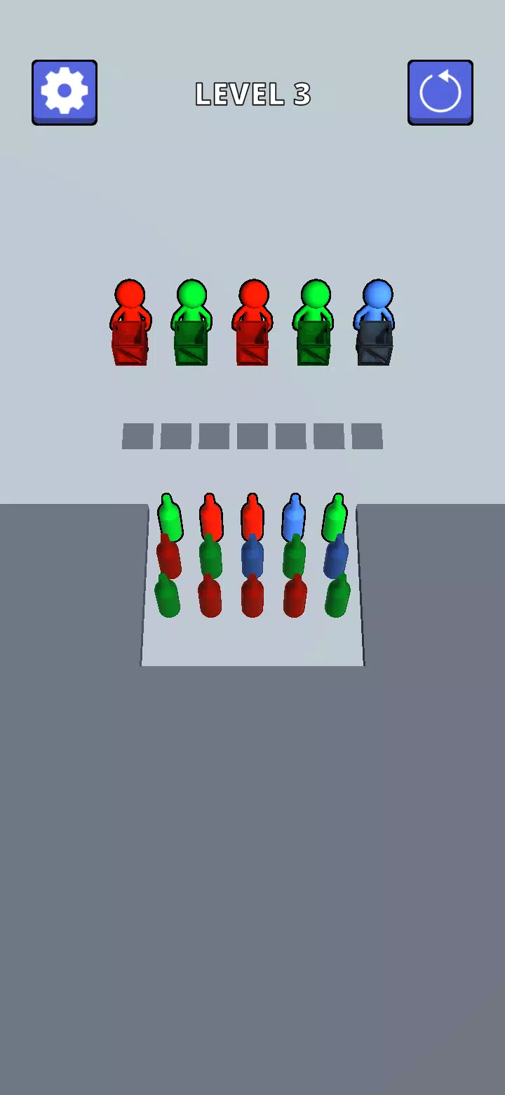 Bottle Sort Jam Captura de pantalla 2