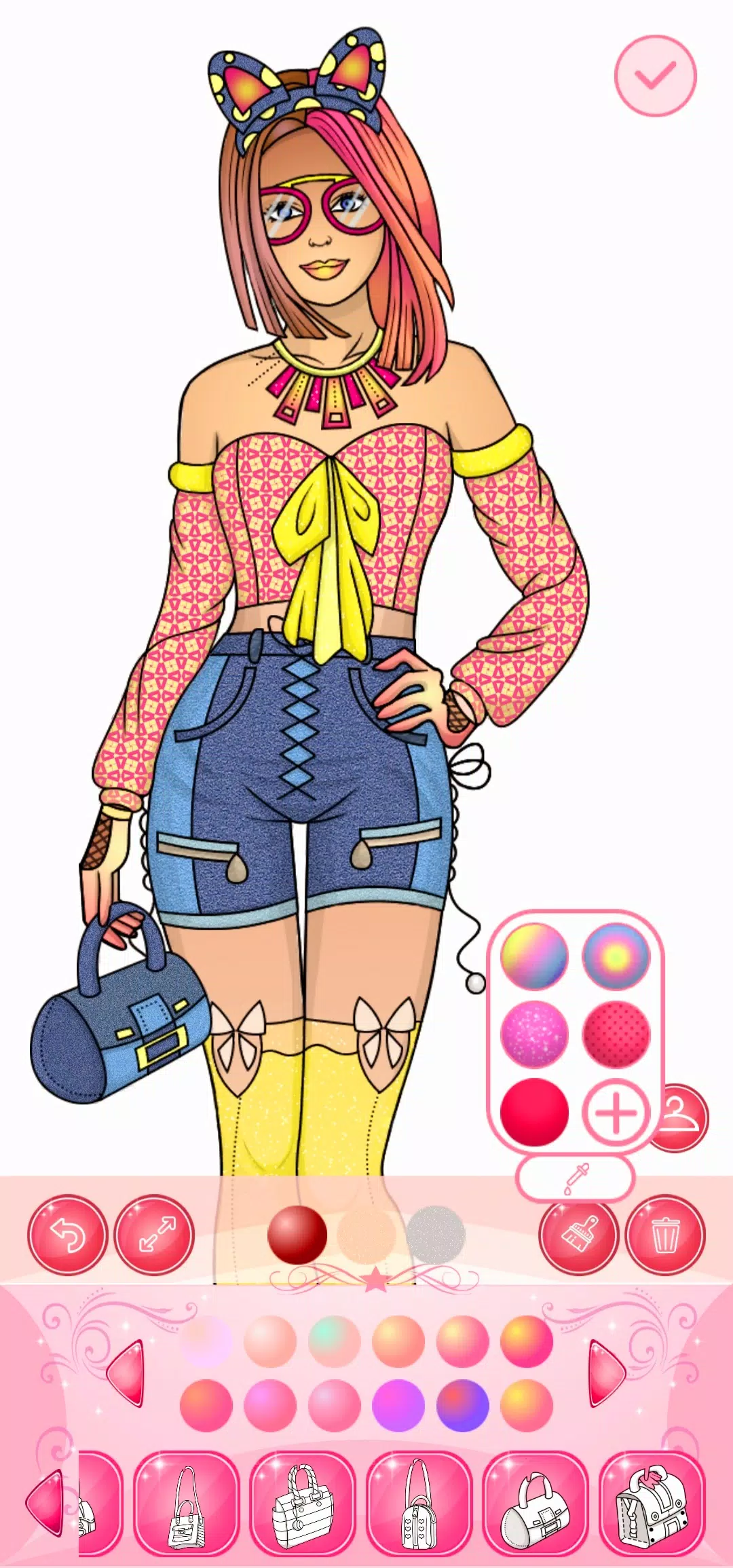 Dress Up Games & Coloring Book Capture d'écran 0