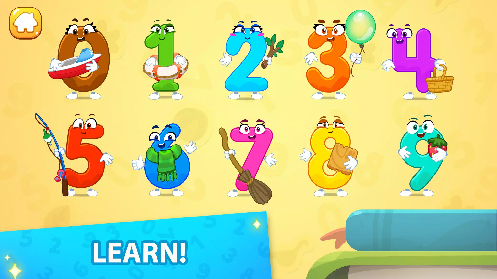 Numbers for kid Learn to count ภาพหน้าจอ 1