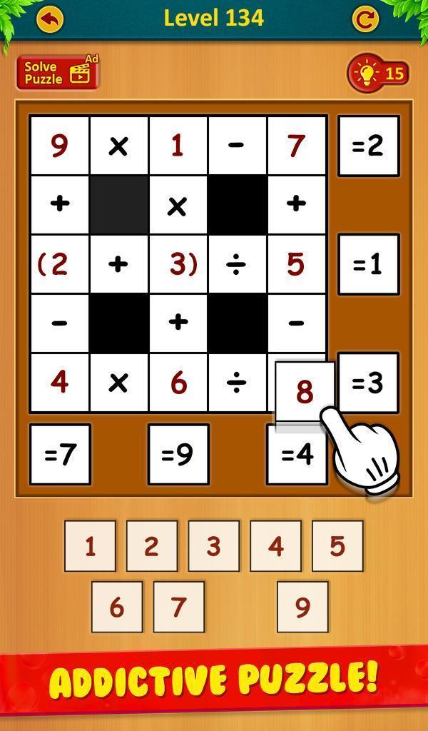 Math Puzzle Game - Math Pieces Ảnh chụp màn hình 2