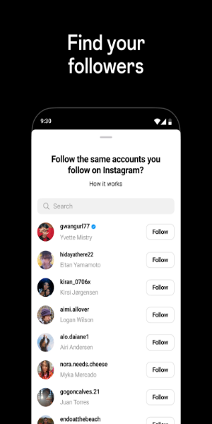 Threads, an Instagram app MOD ဖန်သားပြင်ဓာတ်ပုံ 1