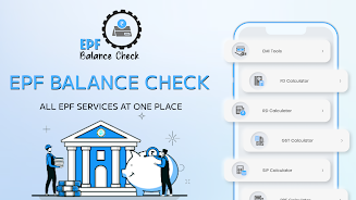 Schermata EPF Balance, KYC Passbook, UAN 0