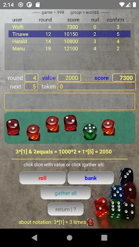 Game10000  dice game 螢幕截圖 0