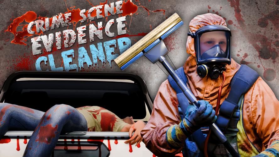 Crime Scene Evidence Cleaner 螢幕截圖 1