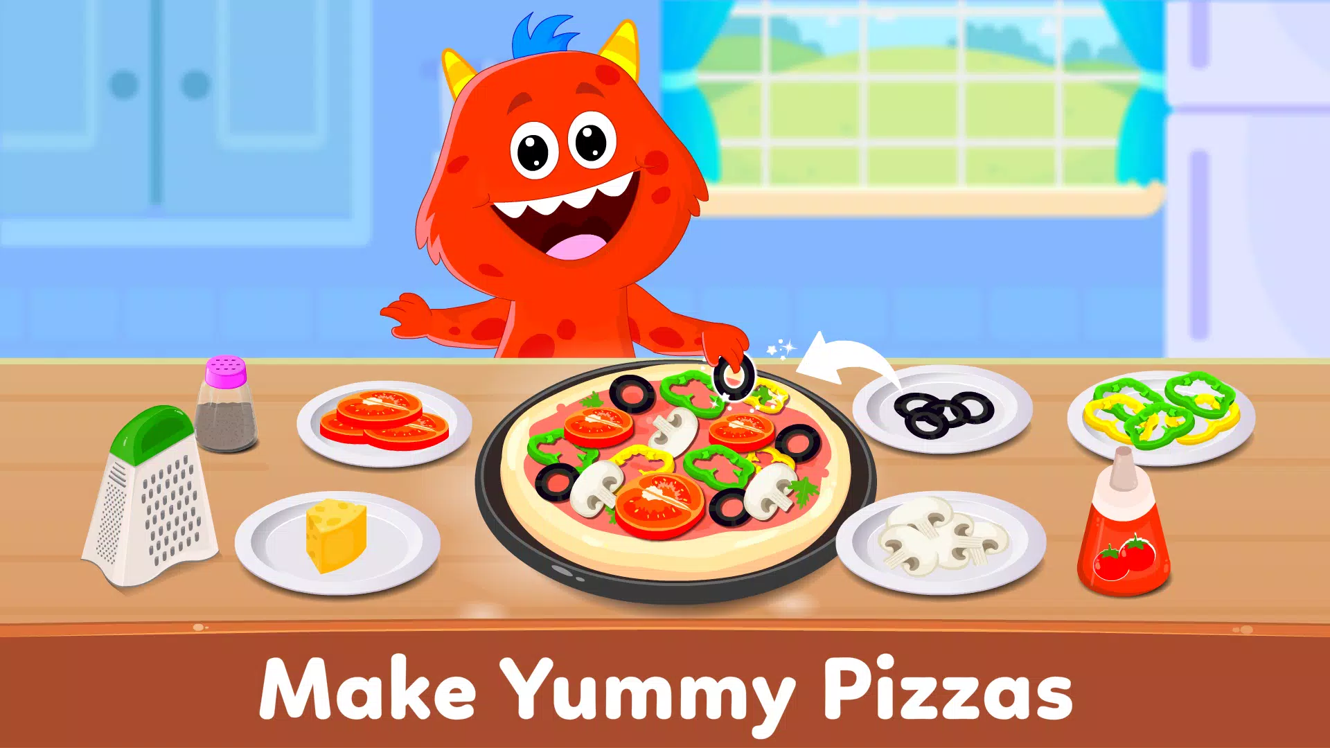 Pizza Maker Games for Kids スクリーンショット 0