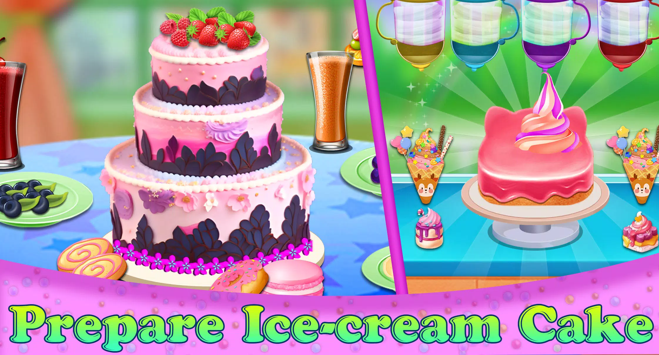 Christmas Cakes Bakery Cooking Screenshot 1