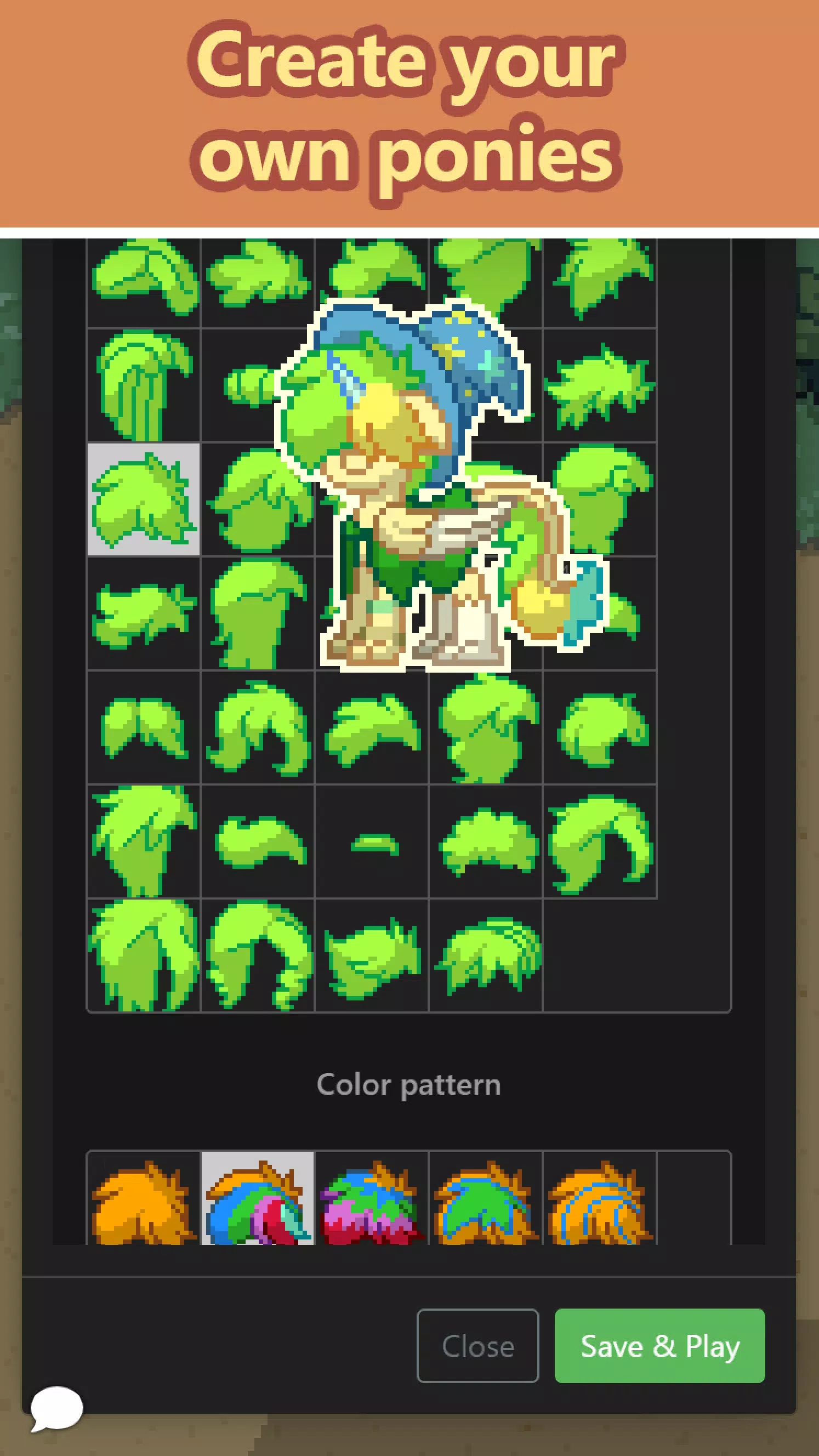 Pony Town - Social MMORPG 螢幕截圖 1