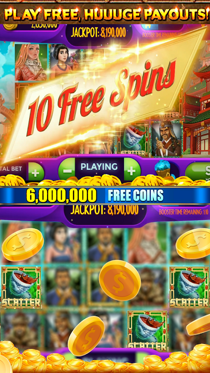 Chinese Opera Dynasty Free Vegas Slot Machine 螢幕截圖 2