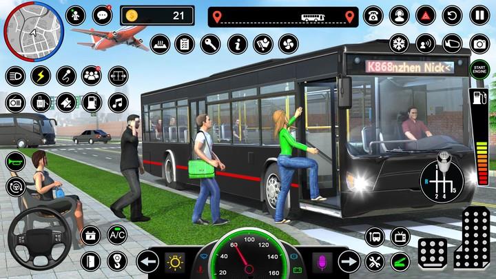 Bus Simulator - Driving Games स्क्रीनशॉट 1