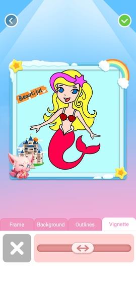 Mermaids Coloring ဖန်သားပြင်ဓာတ်ပုံ 0