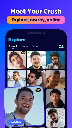 Blued: Gay Live Chat & Dating Ảnh chụp màn hình 2