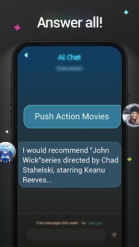 AI ChatBot AI Friend Generator ภาพหน้าจอ 0