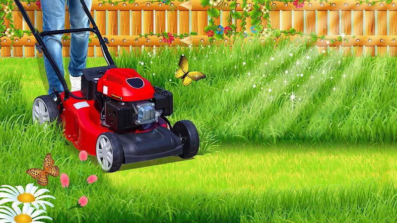 Lawn Mower Mowing Simulator स्क्रीनशॉट 0