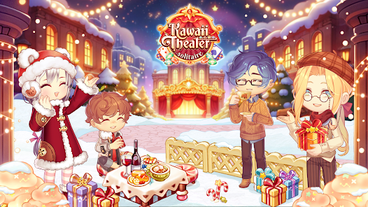 Kawaii Theater Solitaire Mod 스크린샷 1