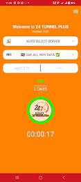 24 TUNNEL PLUS - Secure VPN Captura de pantalla 3