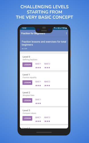 Fraction for beginners Captura de tela 0